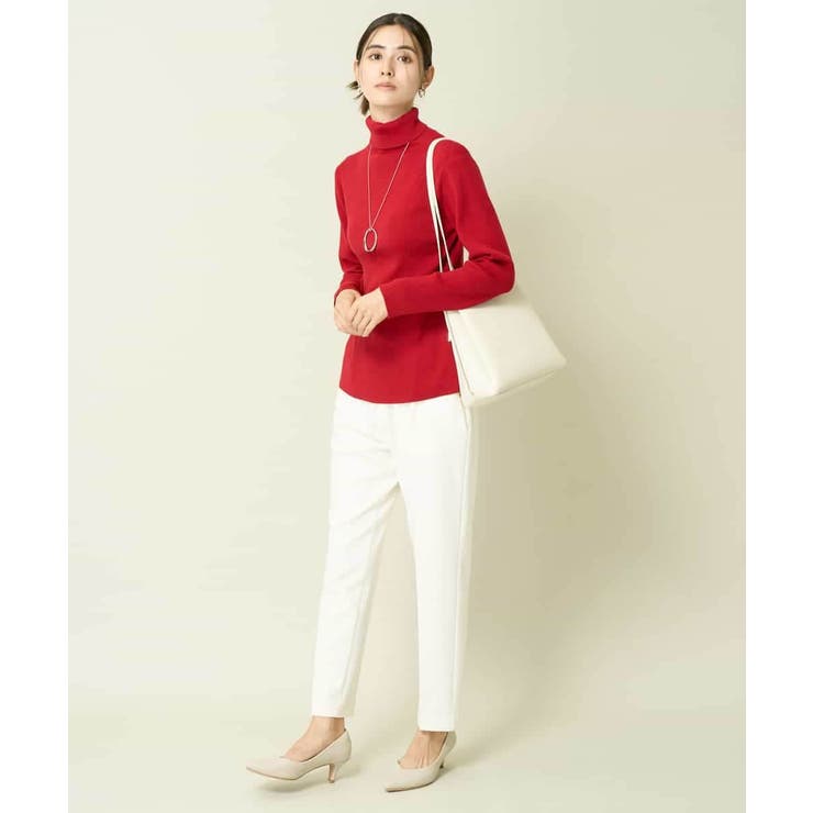 【イージーケア/ストレッチ】あったか美ラクるイージーテーパードパンツ | a.v.v【WOMEN】 | 詳細画像18 