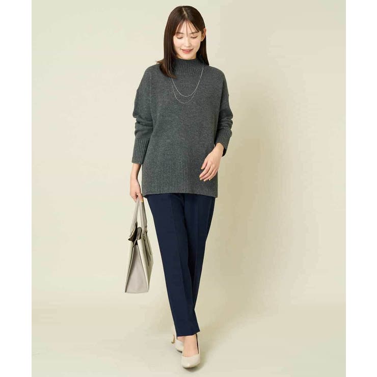 【イージーケア/ストレッチ】あったか美ラクるイージーテーパードパンツ | a.v.v【WOMEN】 | 詳細画像24 