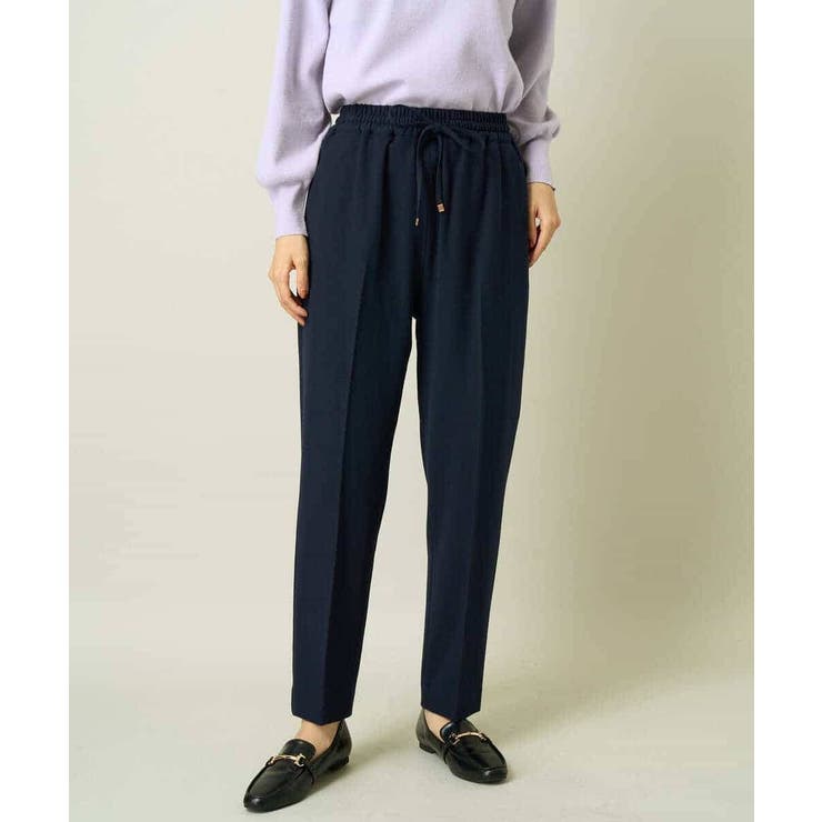 【イージーケア/ストレッチ】あったか美ラクるイージーテーパードパンツ | a.v.v【WOMEN】 | 詳細画像40 