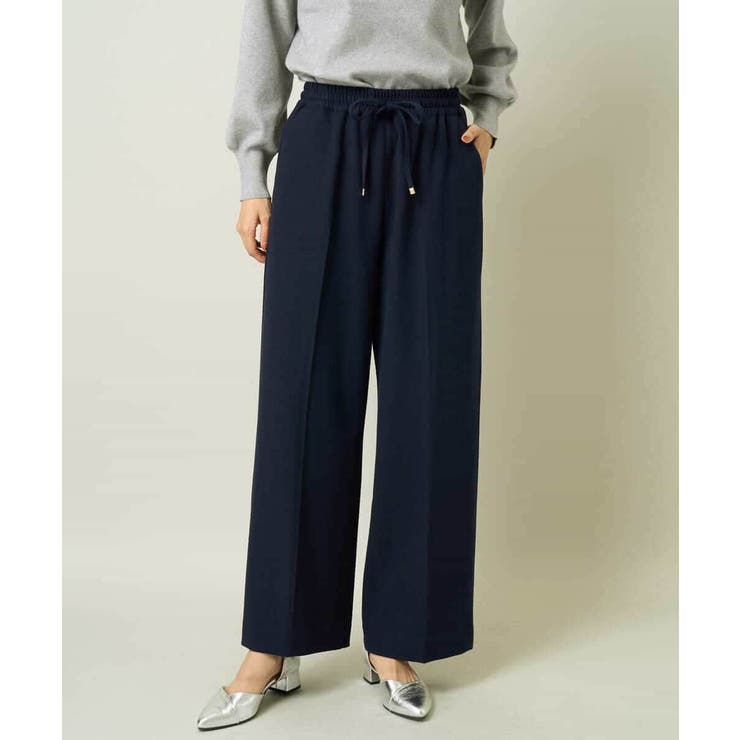 【イージーケア/ストレッチ】あったか美ラクるイージーワイドパンツ | a.v.v【WOMEN】 | 詳細画像24 