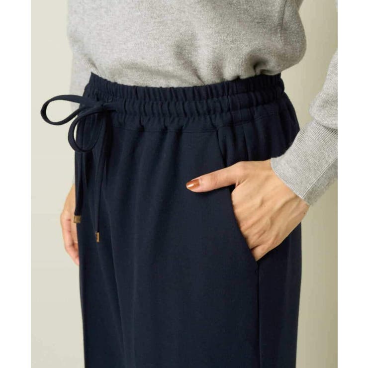 【イージーケア/ストレッチ】あったか美ラクるイージーワイドパンツ | a.v.v【WOMEN】 | 詳細画像29 