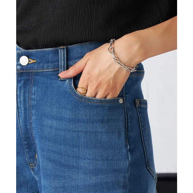 ストレッチデニムストレートパンツ | a.v.v【WOMEN】 | 詳細画像35 