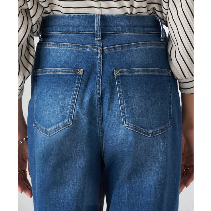 【雑誌InRed(宝島社)11月号掲載】ストレッチデニムワイドパンツ | a.v.v【WOMEN】 | 詳細画像29 