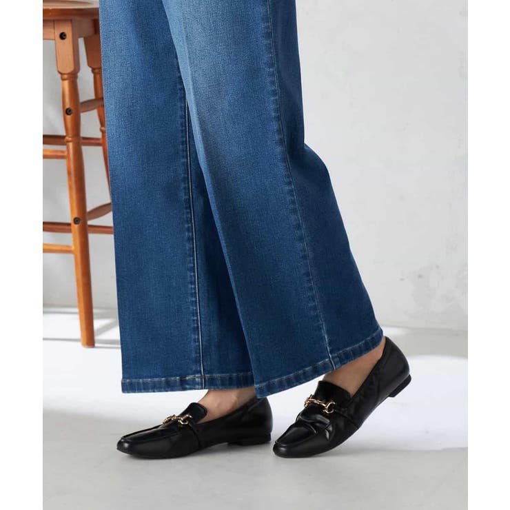 【雑誌InRed(宝島社)11月号掲載】ストレッチデニムワイドパンツ | a.v.v【WOMEN】 | 詳細画像31 