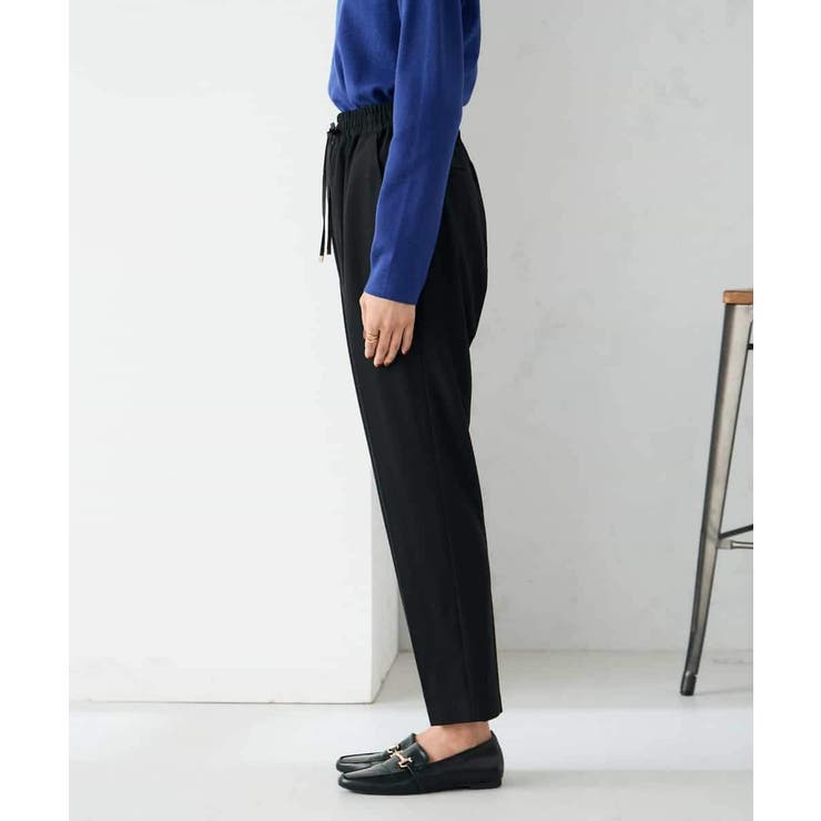 【イージーケア/洗える/ストレッチ】裏起毛美ラクるイージーテーパードパンツ | a.v.v【WOMEN】 | 詳細画像41 