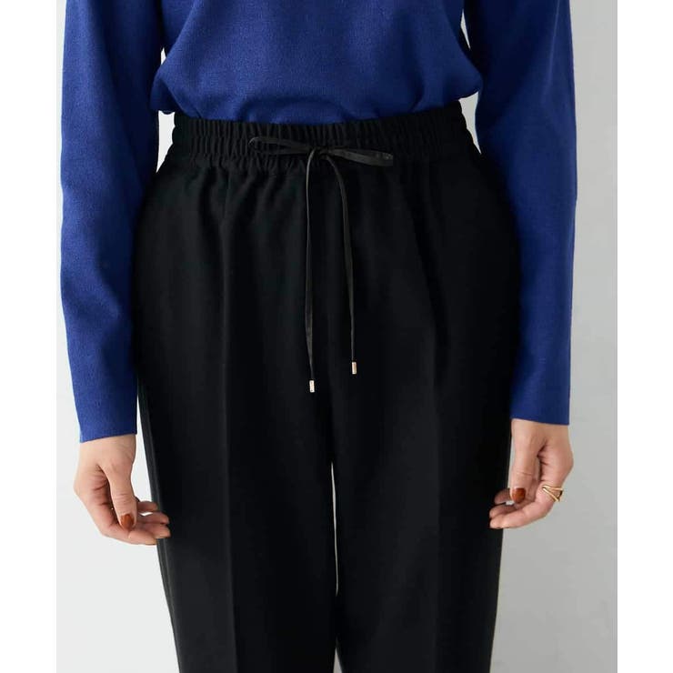 【イージーケア/洗える/ストレッチ】裏起毛美ラクるイージーテーパードパンツ | a.v.v【WOMEN】 | 詳細画像43 