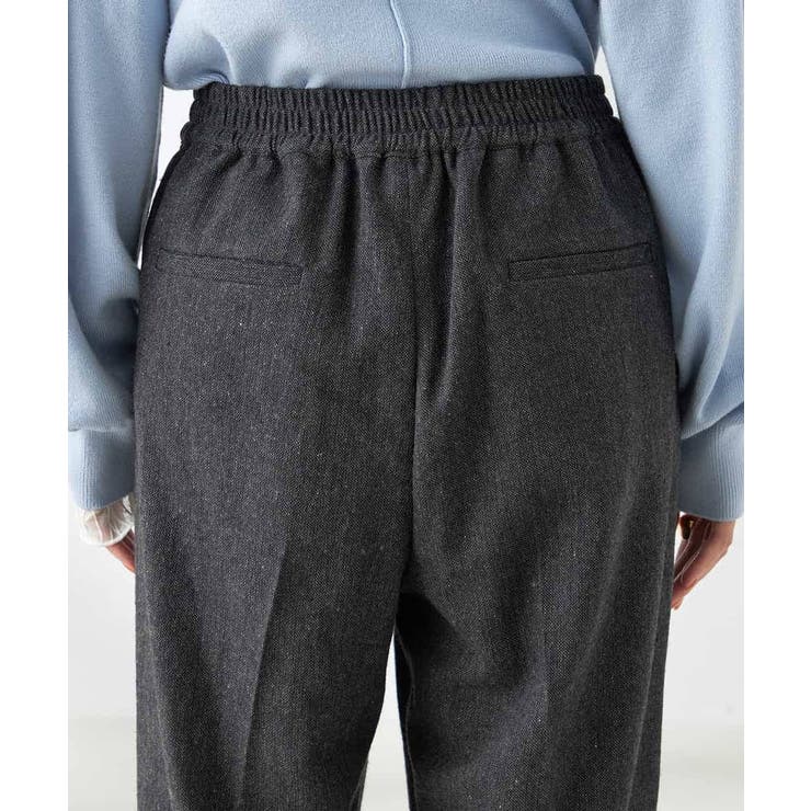 【洗える】ツイード美ラクるスッキリ見えワイドパンツ | a.v.v【WOMEN】 | 詳細画像20 