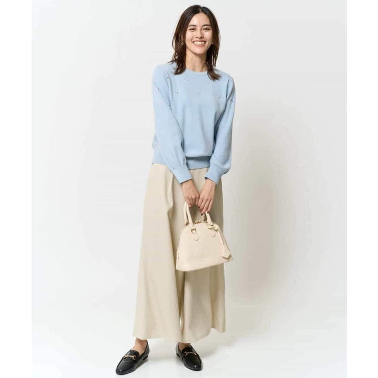 ウール調フレアパンツ | a.v.v【WOMEN】 | 詳細画像3 