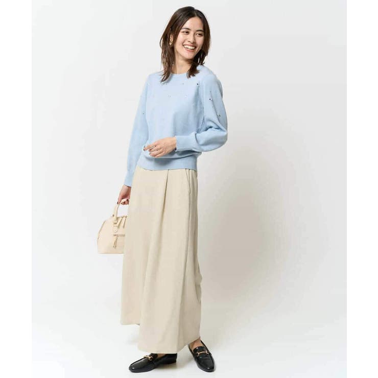 ウール調フレアパンツ | a.v.v【WOMEN】 | 詳細画像5 