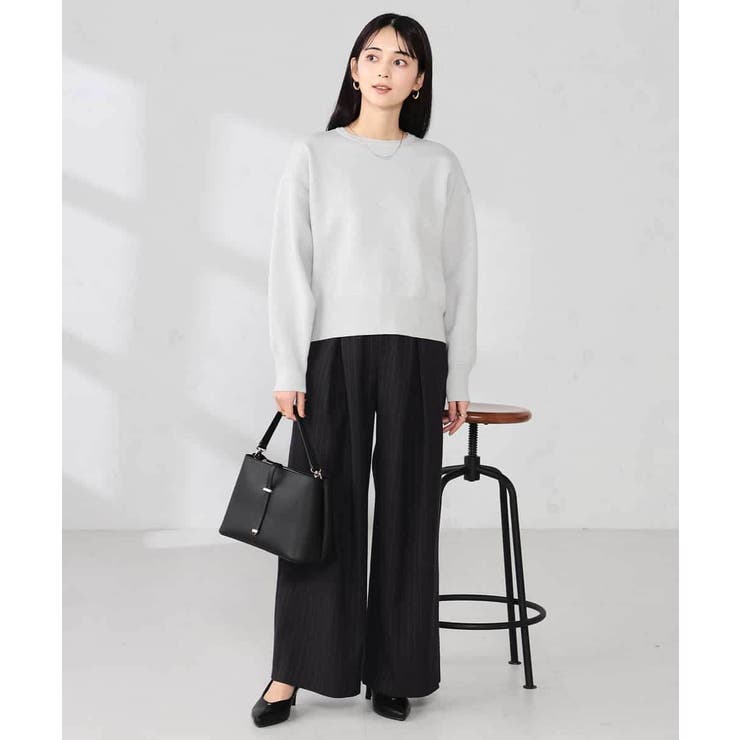 ストライプタックワイドパンツ | a.v.v【WOMEN】 | 詳細画像5 