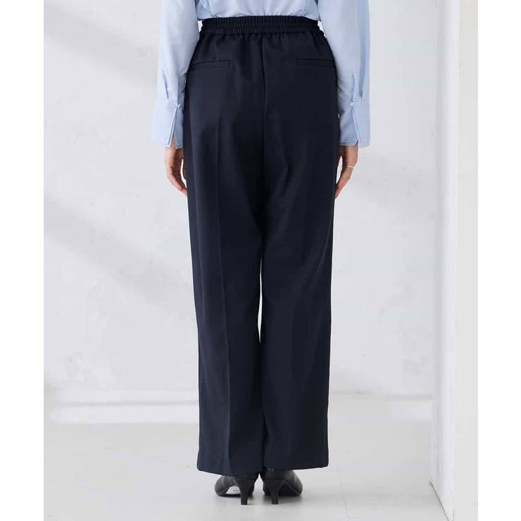 【WEB限定】裏起毛ウエストハトメドロストワイドパンツ | a.v.v【WOMEN】 | 詳細画像32 