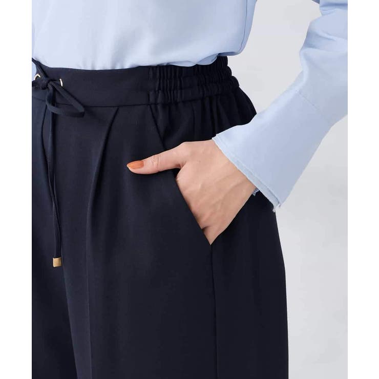 【WEB限定】裏起毛ウエストハトメドロストワイドパンツ | a.v.v【WOMEN】 | 詳細画像35 