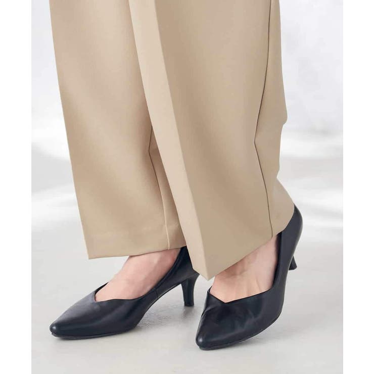 タックワイドテーパードパンツ | a.v.v【WOMEN】 | 詳細画像11 