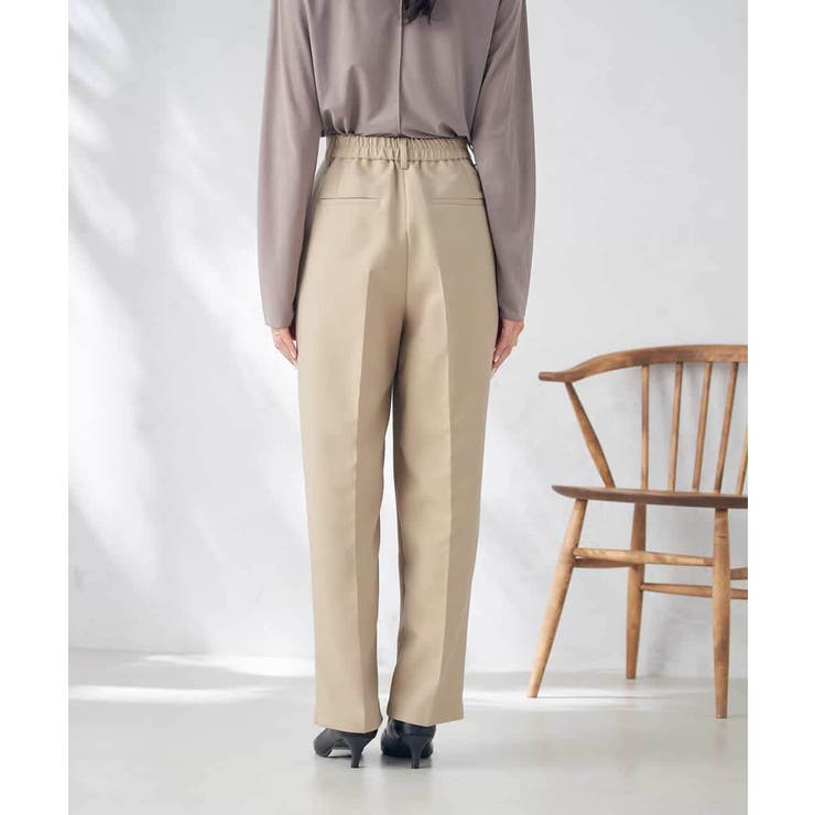 タックワイドテーパードパンツ | a.v.v【WOMEN】 | 詳細画像7 