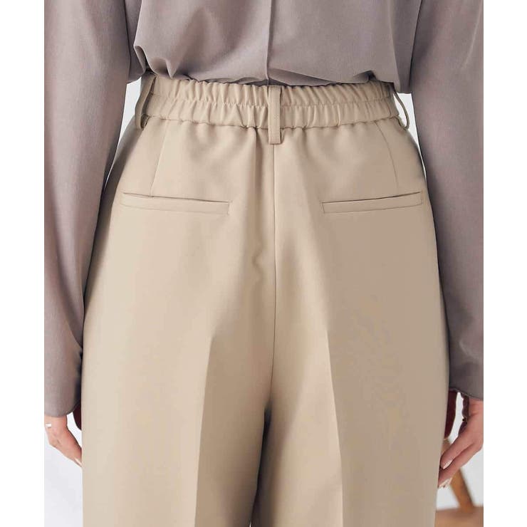 タックワイドテーパードパンツ | a.v.v【WOMEN】 | 詳細画像9 