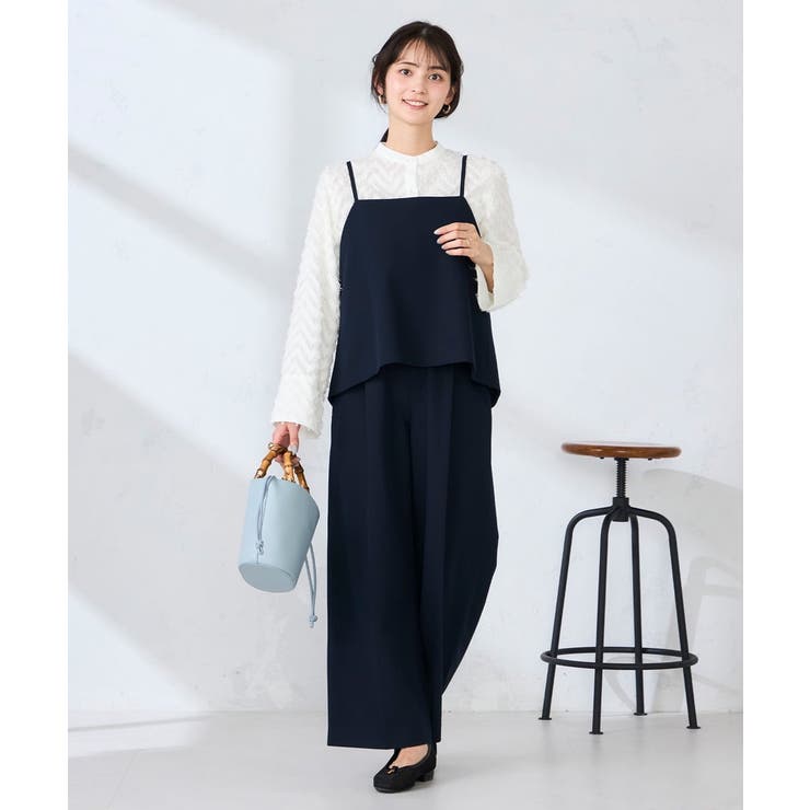 【洗える】ハイウエストワイドパンツ | a.v.v【WOMEN】 | 詳細画像13 