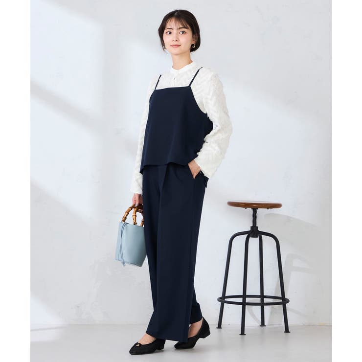 【洗える】ハイウエストワイドパンツ | a.v.v【WOMEN】 | 詳細画像15 