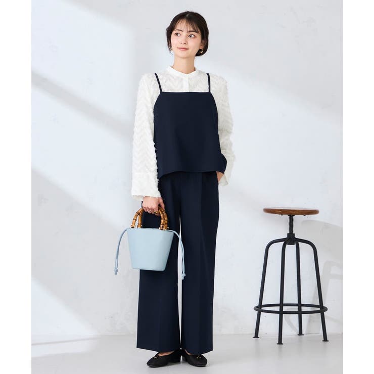 【洗える】ハイウエストワイドパンツ | a.v.v【WOMEN】 | 詳細画像16 