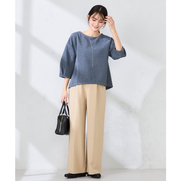 【洗える】ハイウエストワイドパンツ | a.v.v【WOMEN】 | 詳細画像20 