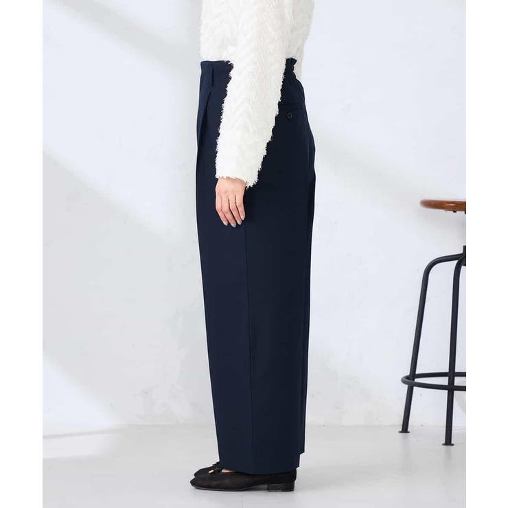 【洗える】ハイウエストワイドパンツ | a.v.v【WOMEN】 | 詳細画像23 