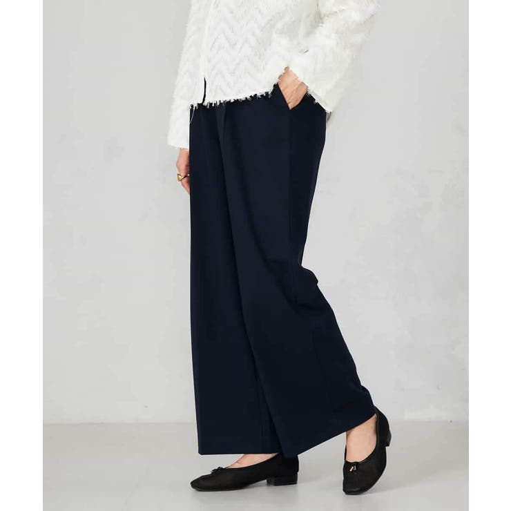 【洗える】ハイウエストワイドパンツ | a.v.v【WOMEN】 | 詳細画像4 