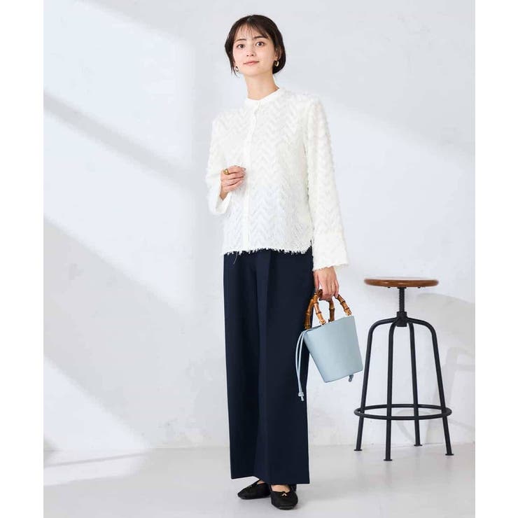 【洗える】ハイウエストワイドパンツ | a.v.v【WOMEN】 | 詳細画像5 