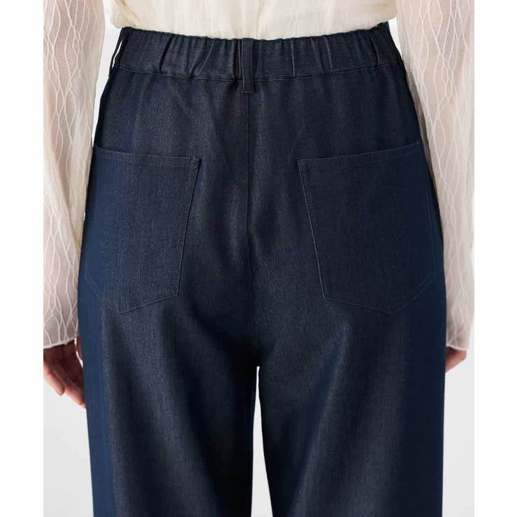 【洗える】デニムライクワイドパンツ | a.v.v【WOMEN】 | 詳細画像15 
