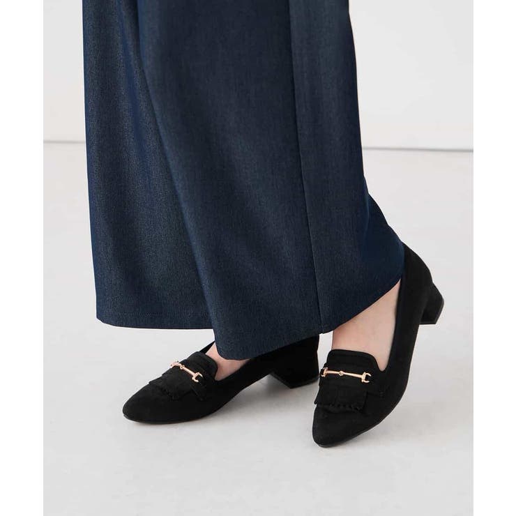 【洗える】デニムライクワイドパンツ | a.v.v【WOMEN】 | 詳細画像17 