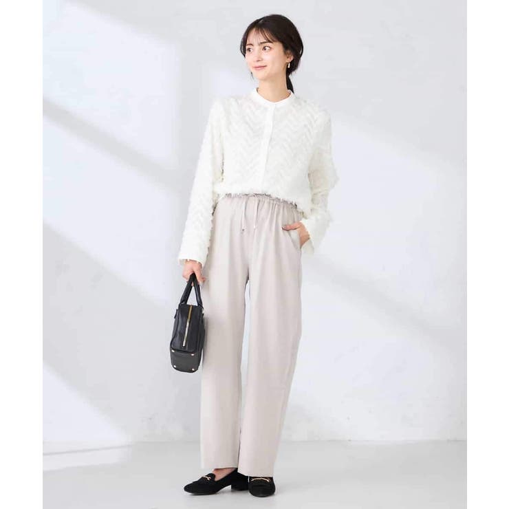 【洗える】サテンワイドパンツ | a.v.v【WOMEN】 | 詳細画像17 