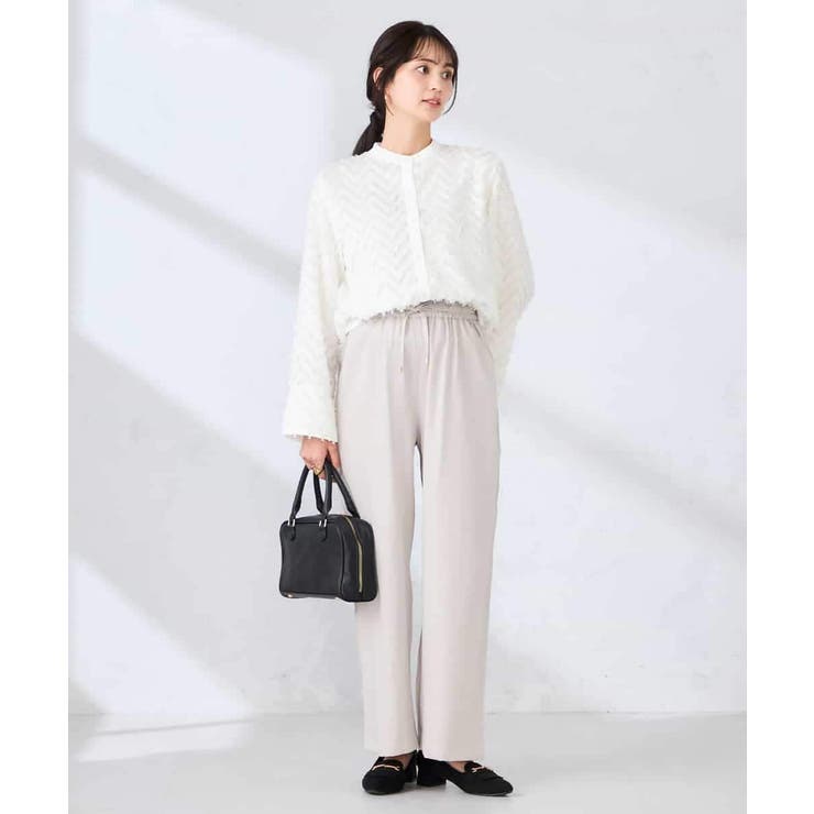 【洗える】サテンワイドパンツ | a.v.v【WOMEN】 | 詳細画像19 