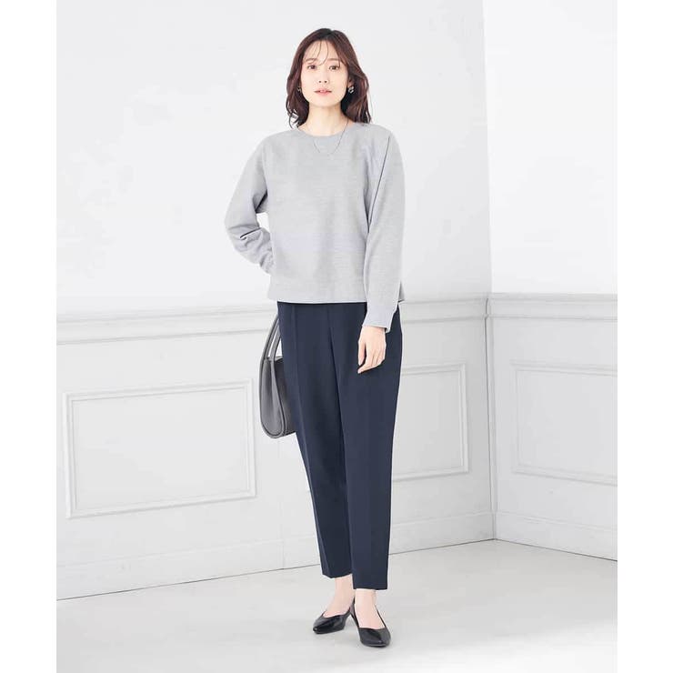 【イージーケア/ストレッチ】美ラクるスッキリ見えテーパードパンツ | a.v.v【WOMEN】 | 詳細画像14 