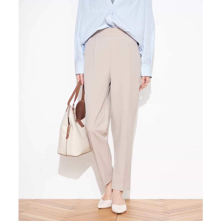 【イージーケア/ストレッチ】美ラクるスッキリ見えテーパードパンツ | a.v.v【WOMEN】 | 詳細画像16 