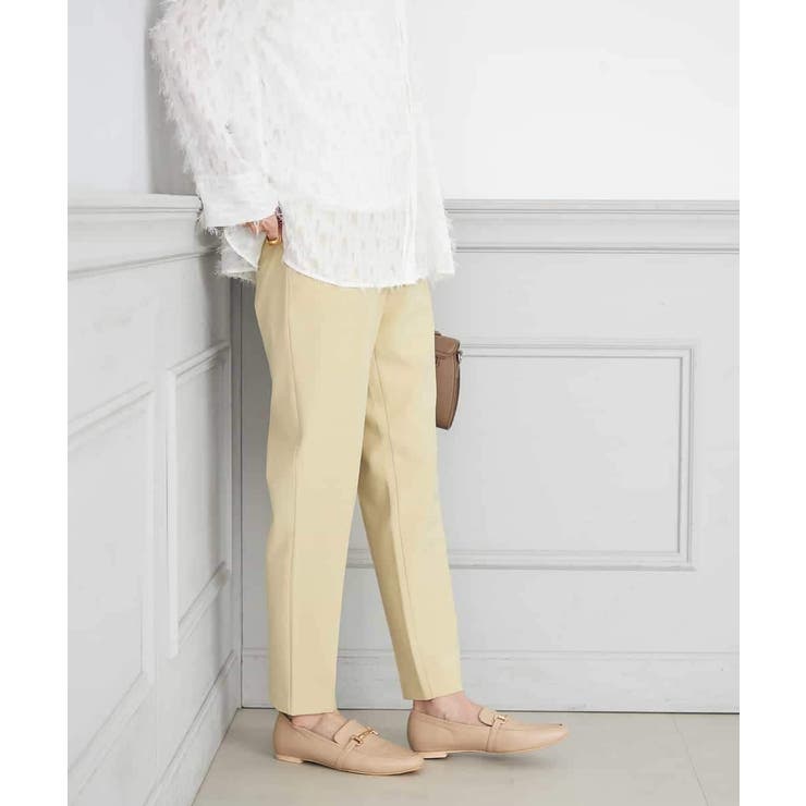 【イージーケア/ストレッチ】美ラクるスッキリ見えテーパードパンツ | a.v.v【WOMEN】 | 詳細画像2 