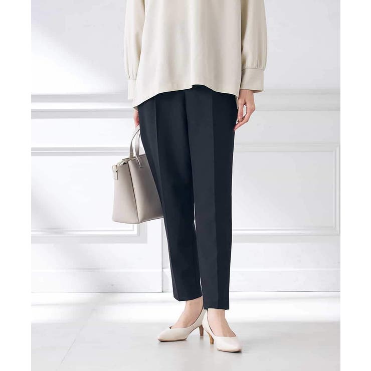 【イージーケア/ストレッチ】美ラクるスッキリ見えテーパードパンツ | a.v.v【WOMEN】 | 詳細画像35 