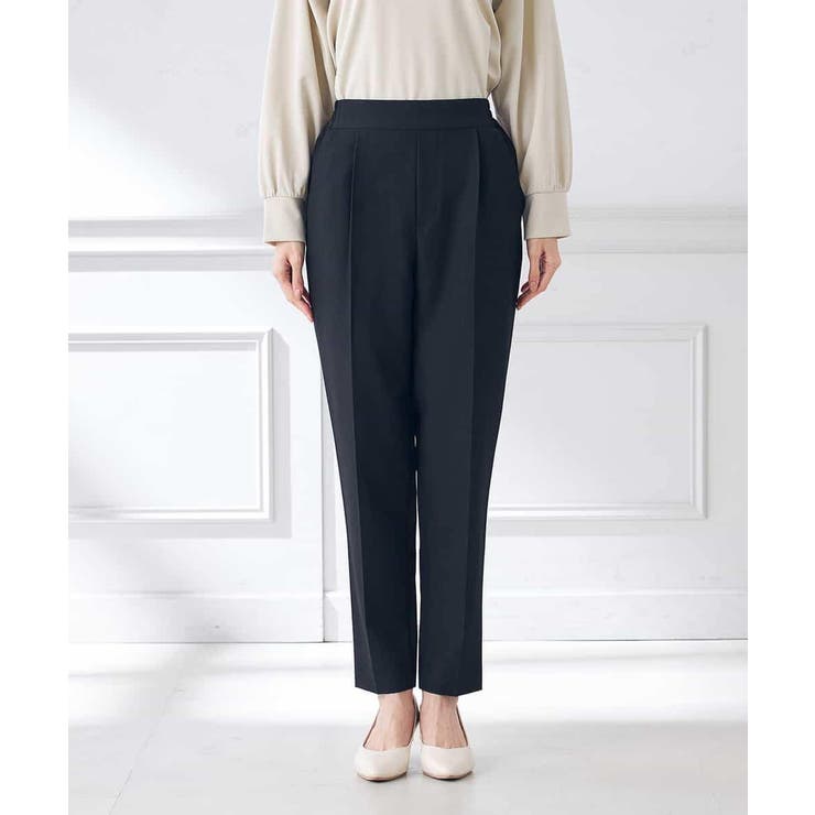 【イージーケア/ストレッチ】美ラクるスッキリ見えテーパードパンツ | a.v.v【WOMEN】 | 詳細画像36 