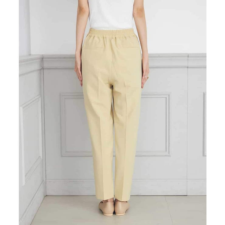 【イージーケア/ストレッチ】美ラクるスッキリ見えテーパードパンツ | a.v.v【WOMEN】 | 詳細画像42 