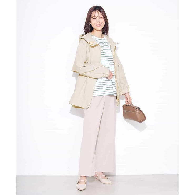 【イージーケア/ストレッチ】美ラクるスッキリ見えワイドパンツ | a.v.v【WOMEN】 | 詳細画像19 