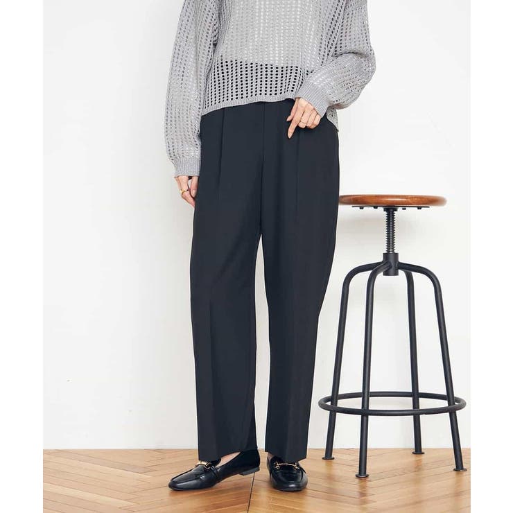 【イージーケア/ストレッチ】美ラクるスッキリ見えワイドパンツ | a.v.v【WOMEN】 | 詳細画像39 