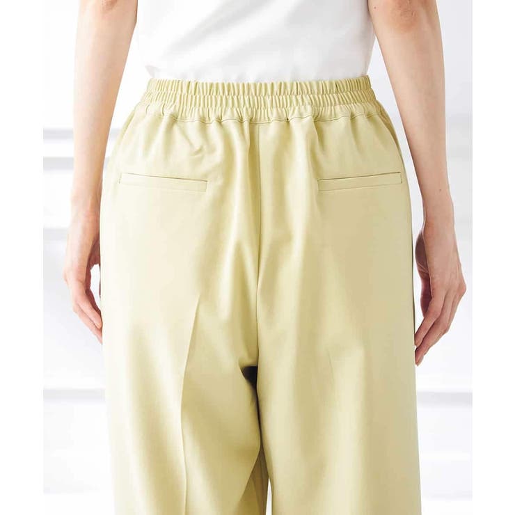 【イージーケア/ストレッチ】美ラクるスッキリ見えワイドパンツ | a.v.v【WOMEN】 | 詳細画像52 