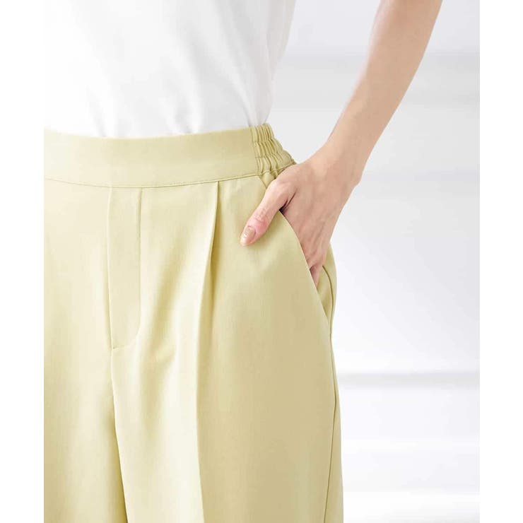 【イージーケア/ストレッチ】美ラクるスッキリ見えワイドパンツ | a.v.v【WOMEN】 | 詳細画像53 