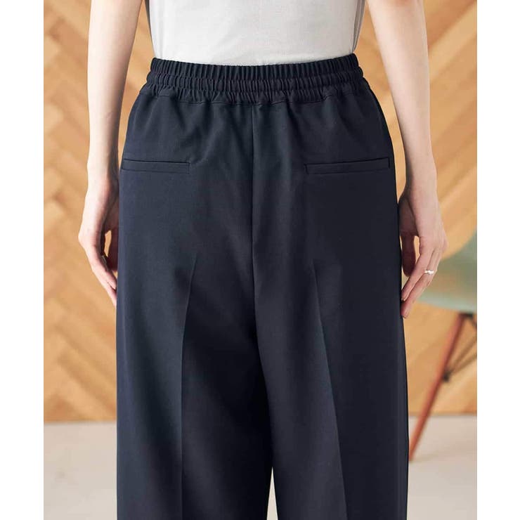 【イージーケア/ストレッチ】美ラクるイージーワイドパンツ | a.v.v【WOMEN】 | 詳細画像24 