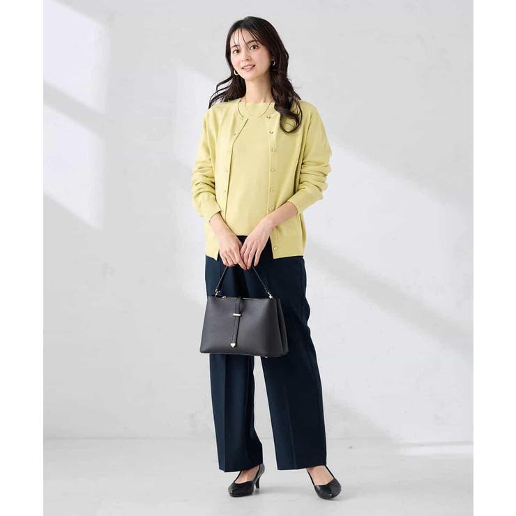 ［支持率NO.1/イージーケア/ストレッチ］スッキリ見えストレートパンツ | a.v.v【WOMEN】 | 詳細画像14 