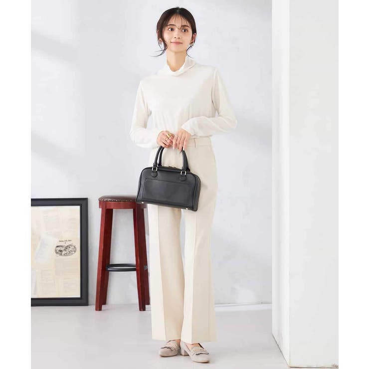 ［支持率NO.1/イージーケア/ストレッチ］スッキリ見えストレートパンツ | a.v.v【WOMEN】 | 詳細画像28 