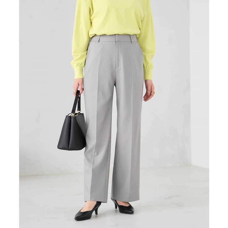 ［支持率NO.1/イージーケア/ストレッチ］スッキリ見えストレートパンツ | a.v.v【WOMEN】 | 詳細画像31 