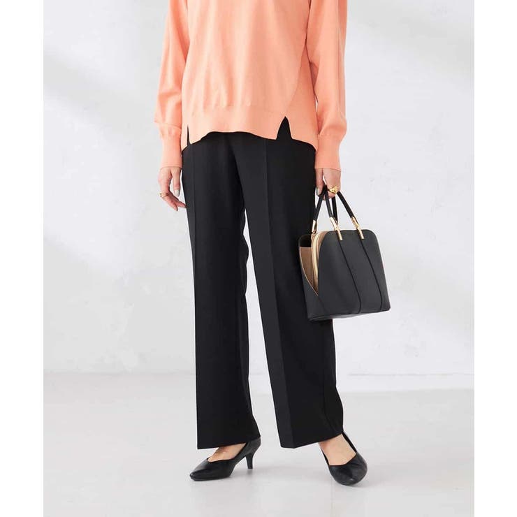 ［支持率NO.1/イージーケア/ストレッチ］スッキリ見えストレートパンツ | a.v.v【WOMEN】 | 詳細画像39 