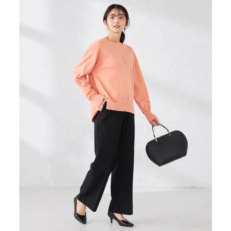 ［支持率NO.1/イージーケア/ストレッチ］スッキリ見えストレートパンツ | a.v.v【WOMEN】 | 詳細画像42 