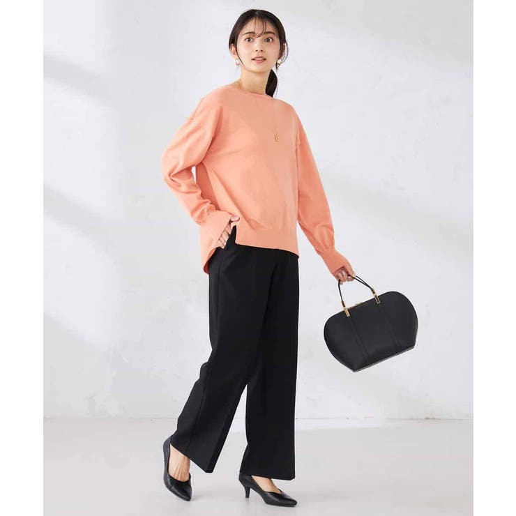 ［支持率NO.1/イージーケア/ストレッチ］スッキリ見えストレートパンツ | a.v.v【WOMEN】 | 詳細画像43 