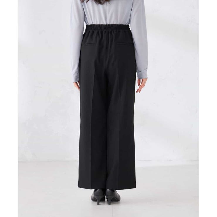 ［支持率NO.1/イージーケア/ストレッチ］スッキリ見えワイドパンツ | a.v.v【WOMEN】 | 詳細画像39 