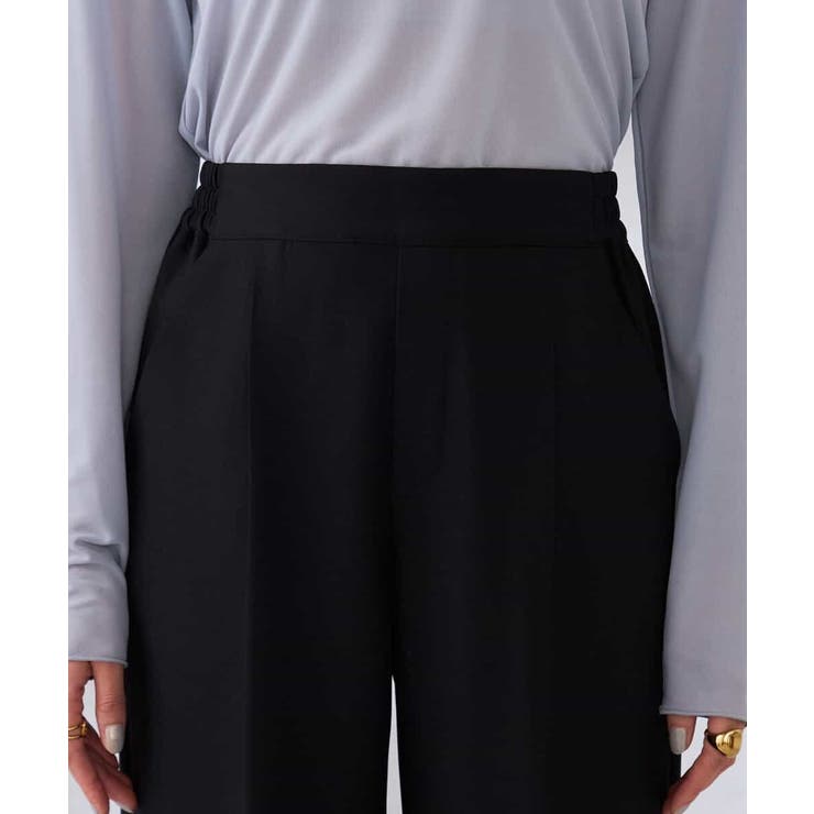 ［支持率NO.1/イージーケア/ストレッチ］スッキリ見えワイドパンツ | a.v.v【WOMEN】 | 詳細画像40 