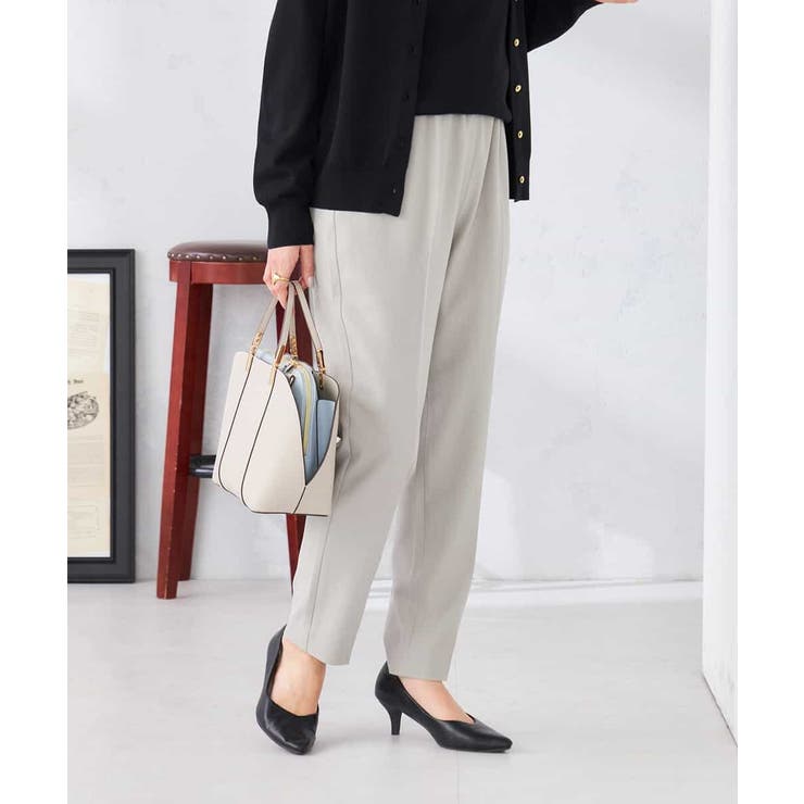 ［支持率NO.1/イージーケア］イージーテーパードパンツ | a.v.v【WOMEN】 | 詳細画像17 